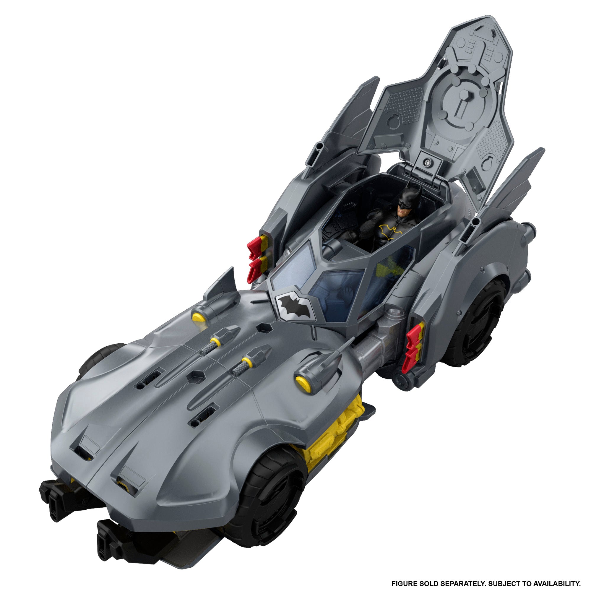 Mattel DC Premier Batmobile Vehicle with Bat-Drone