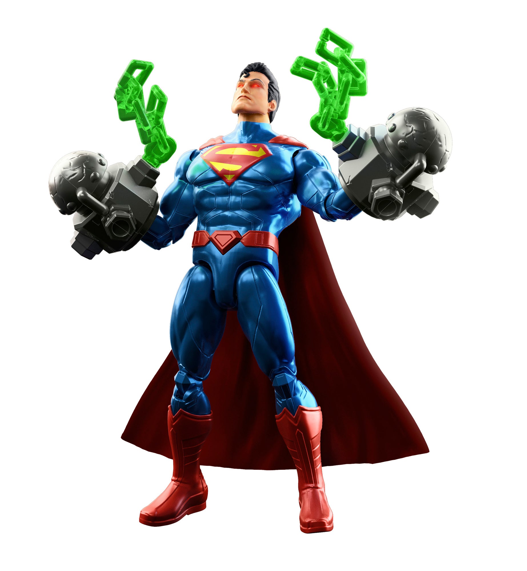Mattel DC Premier Heat Vision Superman Action Figure with Lights and Sounds