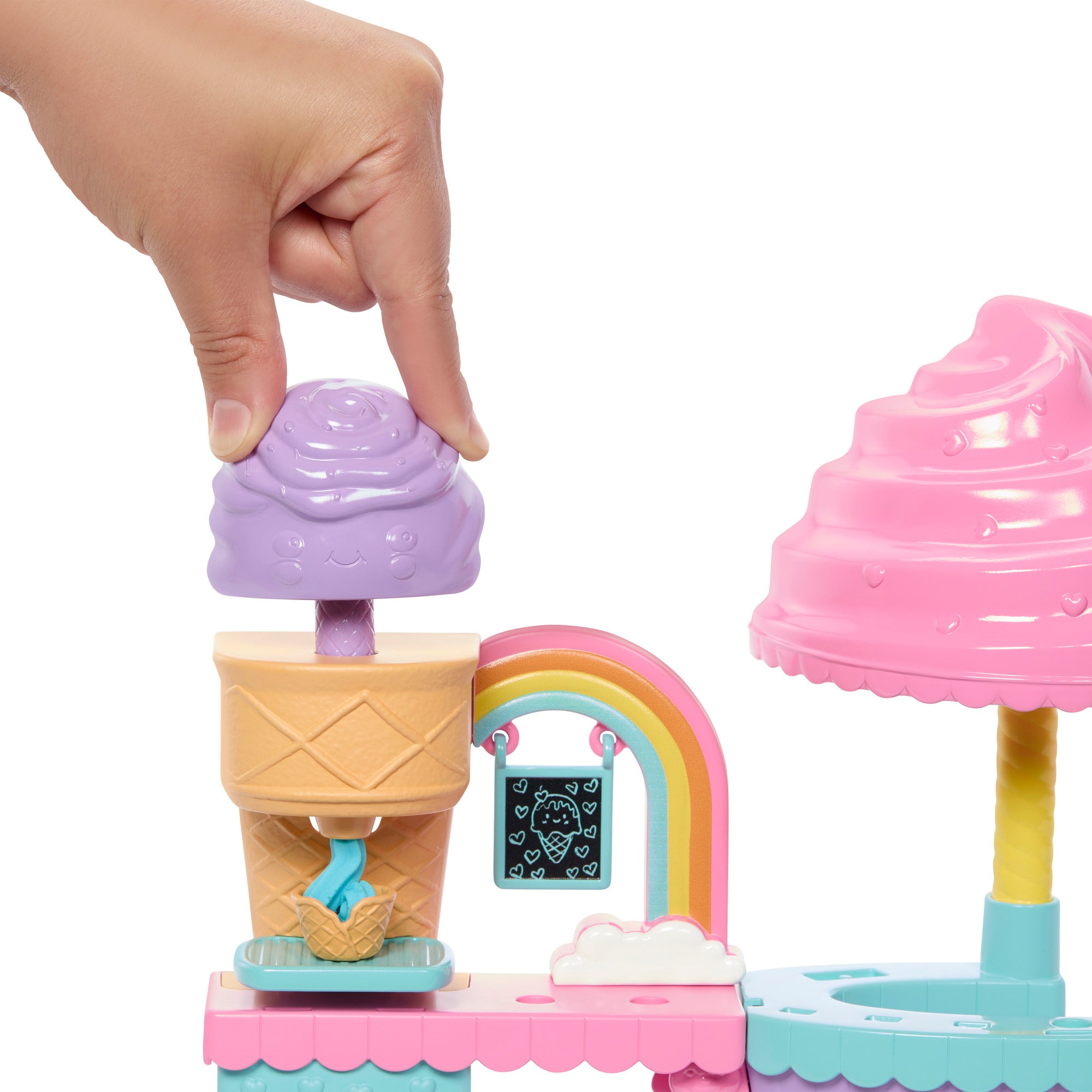 Barbie Club Chelsea Ice Cream Shop Playset with Doll and Accessories