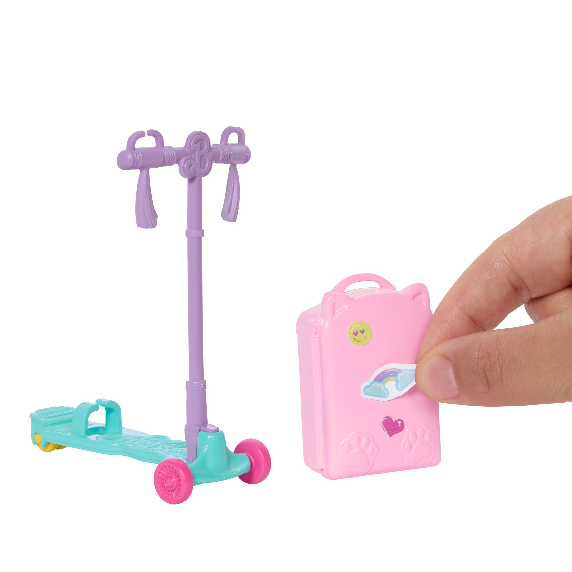 Barbie Club Chelsea Limitless Adventure Doll with Scooter Suitcase and Accessories
