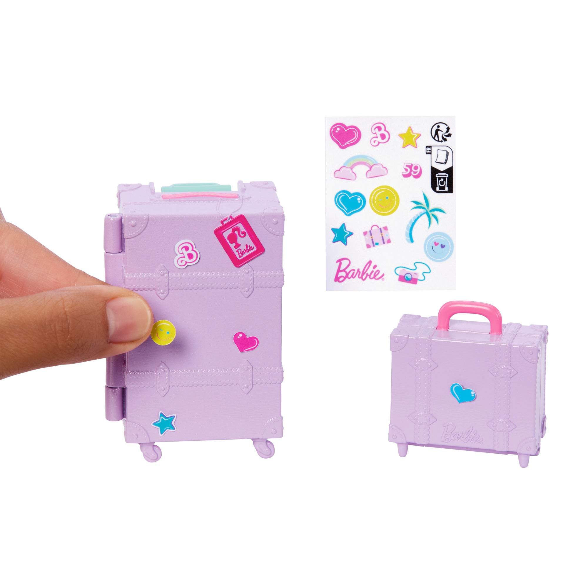 Barbie Limitless Adventure Malibu Fashion Doll with Travel Accessories