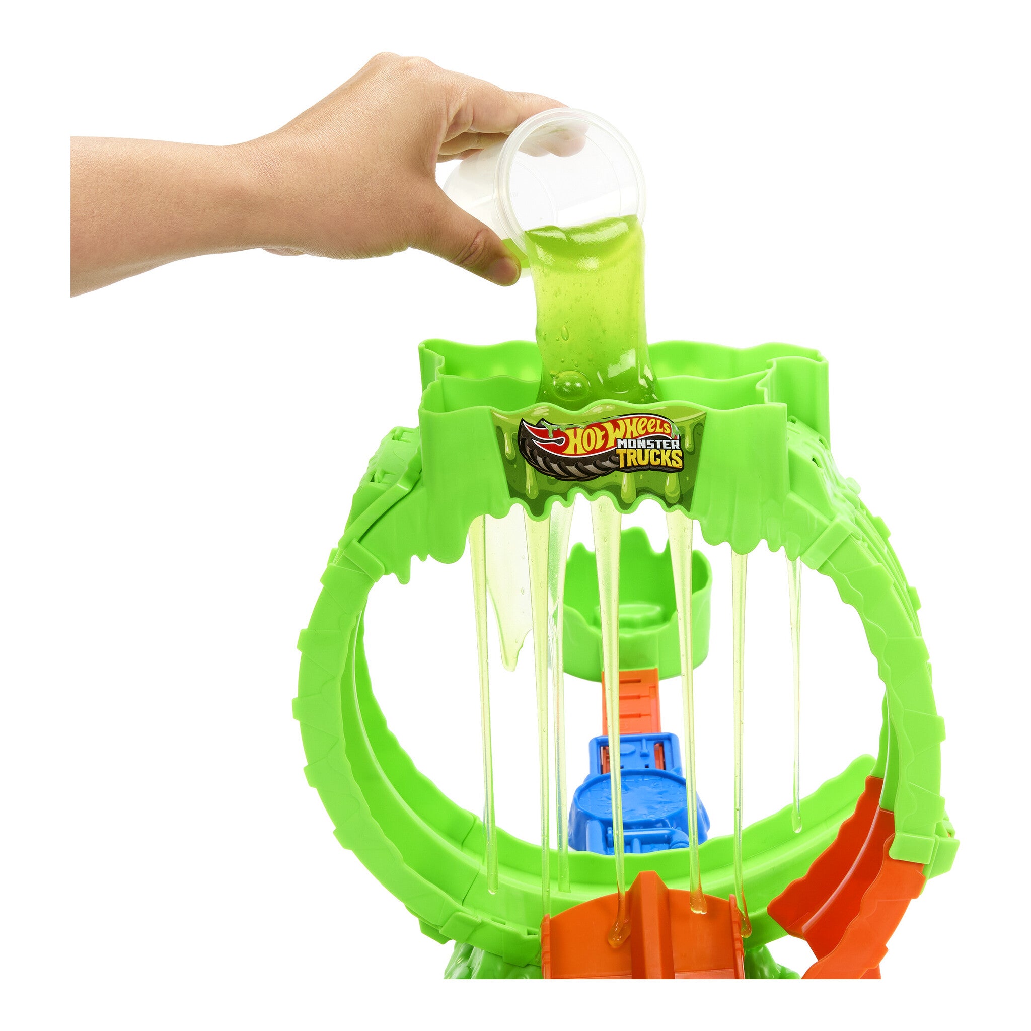 Hot Wheels Monster Trucks Mutant Chaos Chaos Loop Challenge Playset