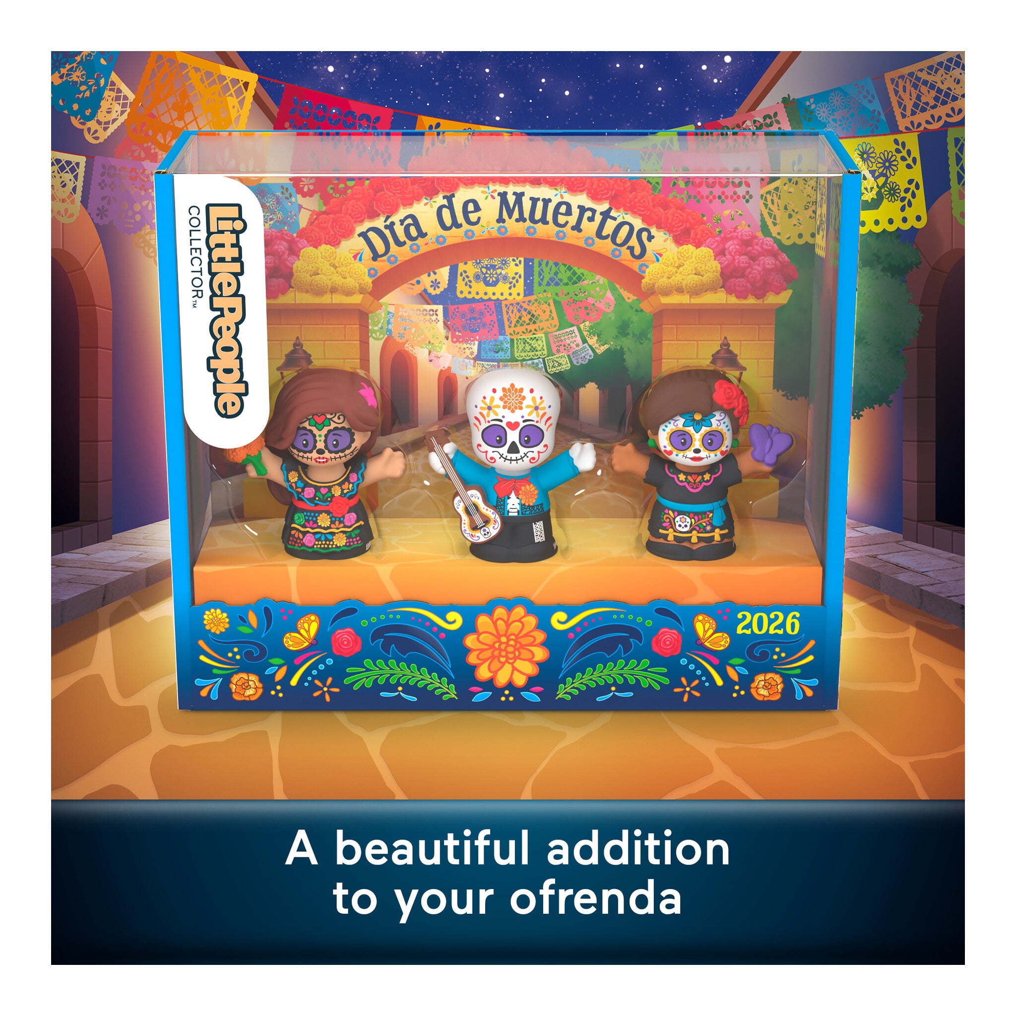 Fisher-Price Little People Collector Día de Muertos 2026 Set - 3 Figures