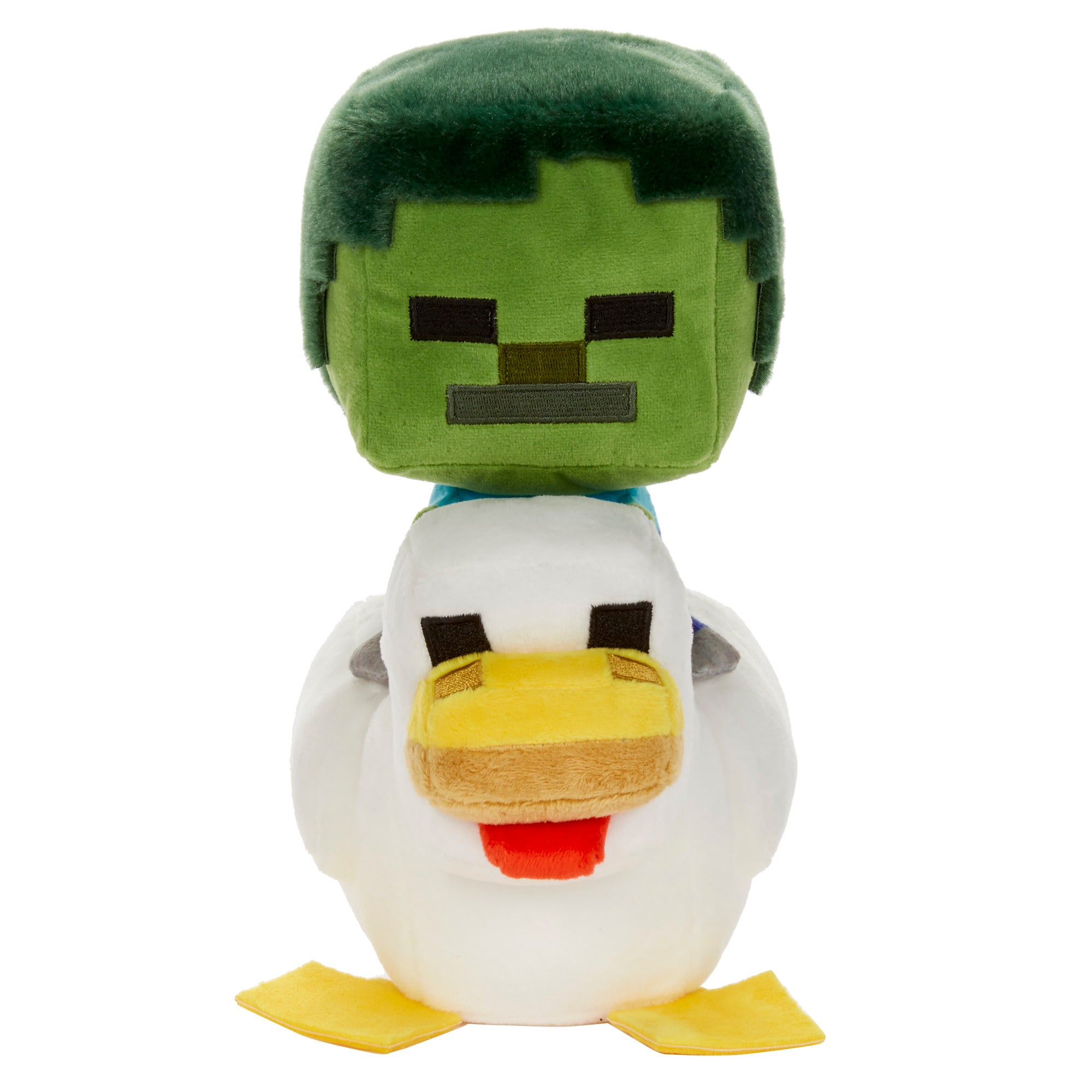 Minecraft Zombie Chicken Jockey 8-Inch Plush Toy