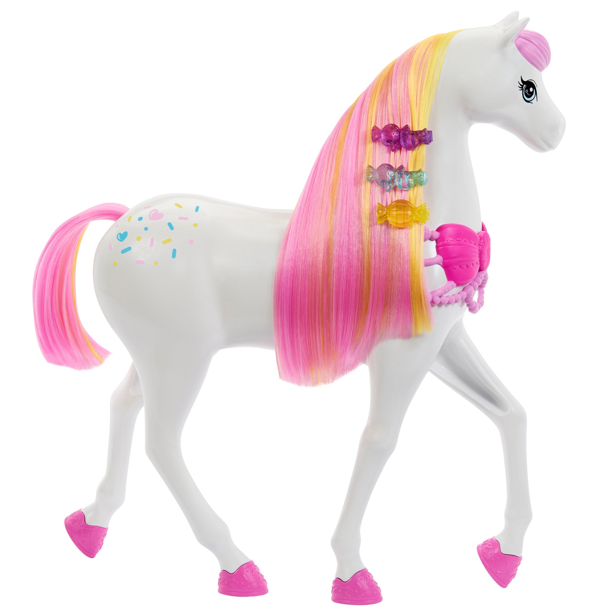 Barbie in the Nutcracker Land of Sweets Horse and Sled Playset
