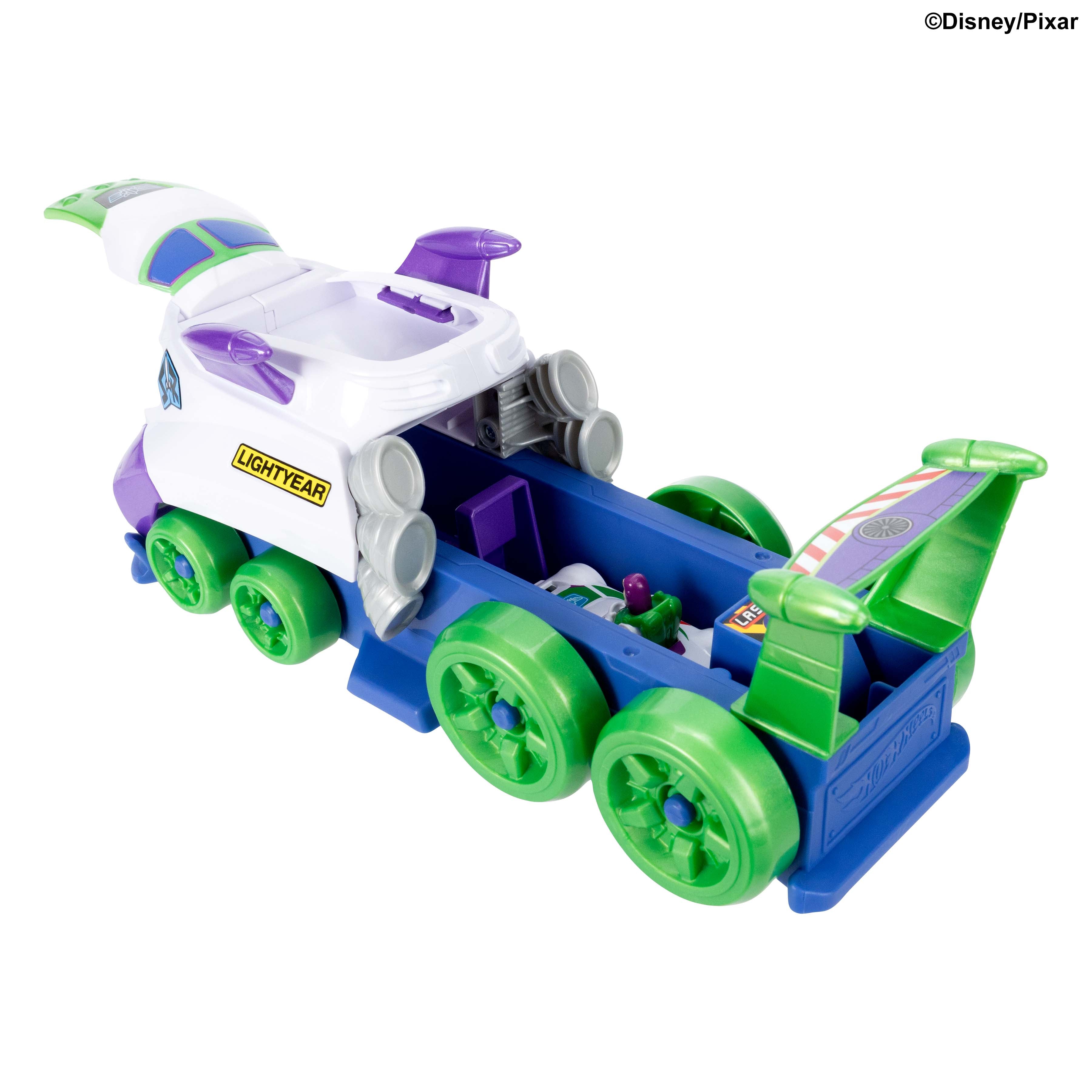 Hot Wheels Superstar Speeders Spider-Man Launcher with Die-Cast Car