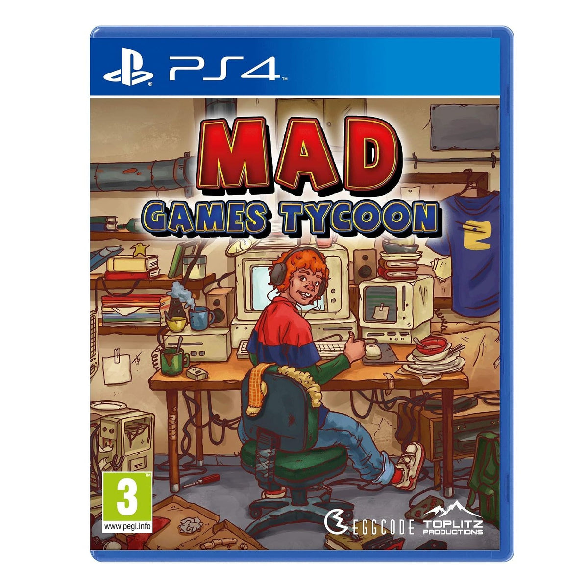 Mad Games Tycoon for PlayStation 4 (Disc)