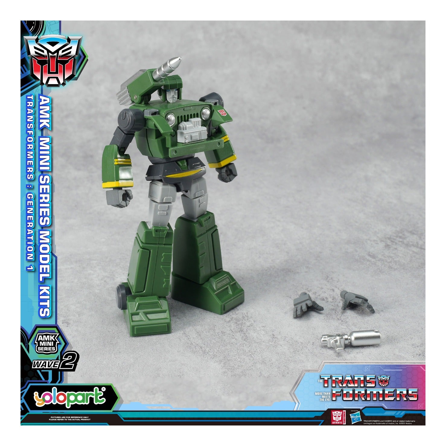 Yolopark Transformers Generation One AMK Mini Series Hound Model Kit 11cm