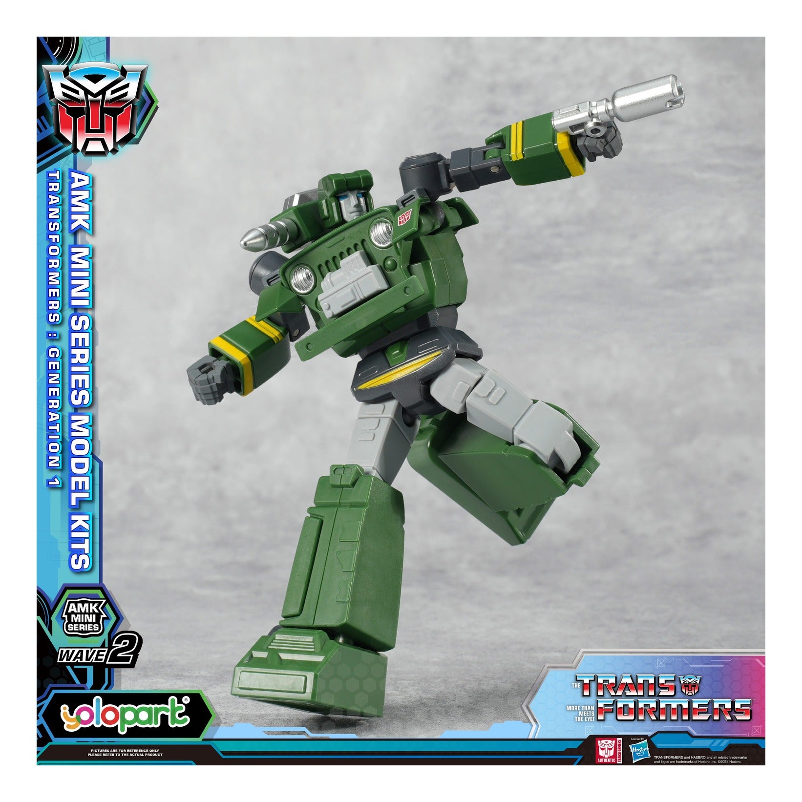 Yolopark Transformers Generation One AMK Mini Series Hound Model Kit 11cm