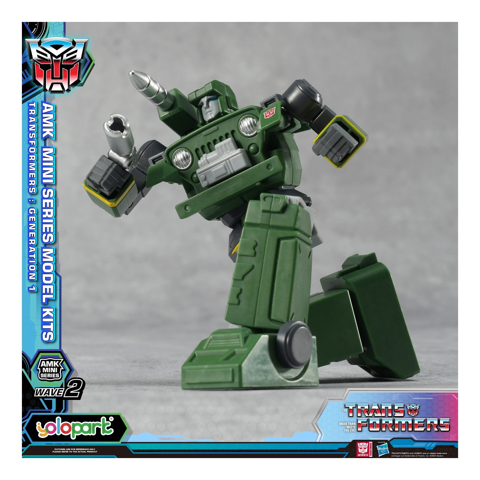 Yolopark Transformers Generation One AMK Mini Series Hound Model Kit 11cm