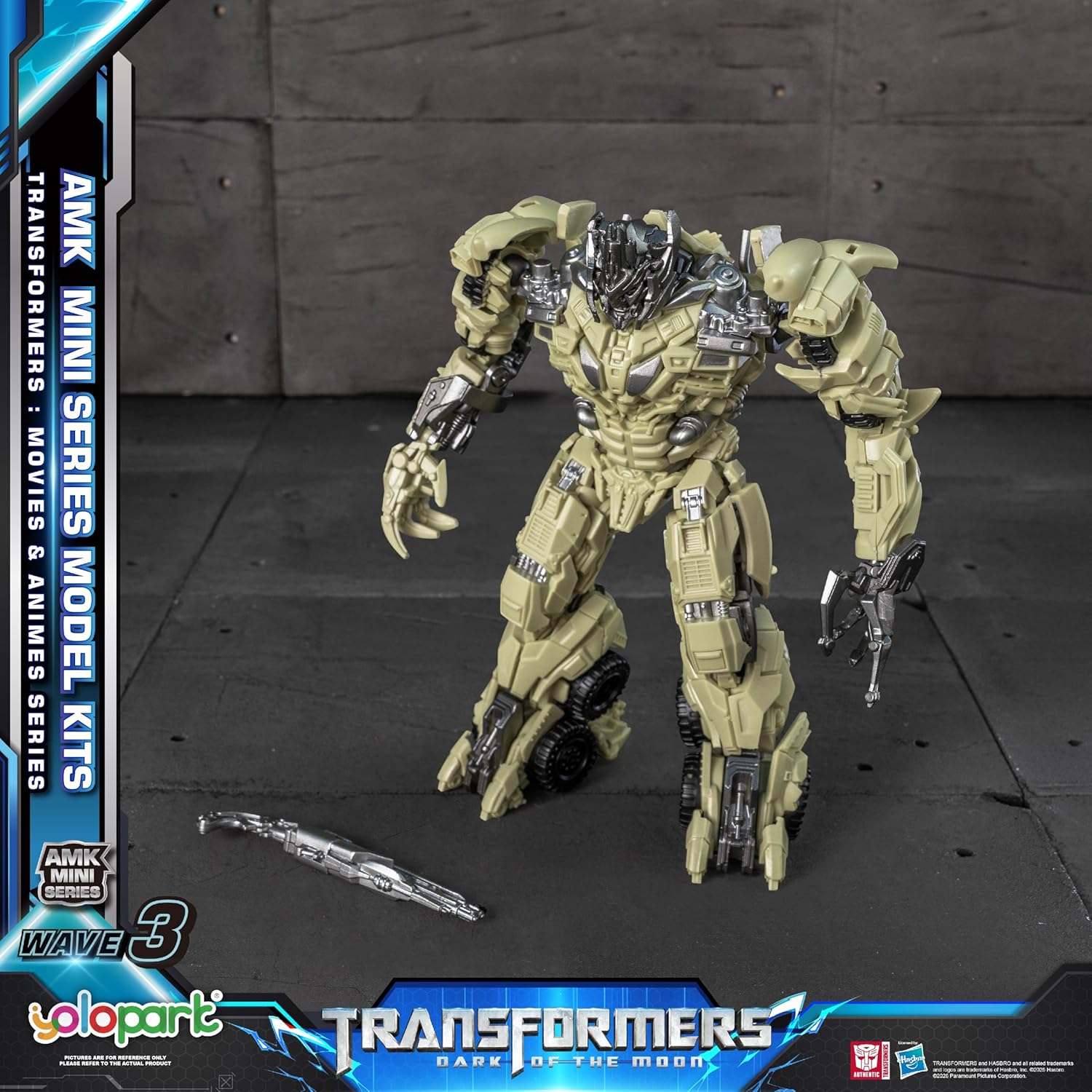 YOLOPARK Transformers AMK Mini Wave 3 TF3 Megatron Model Kit