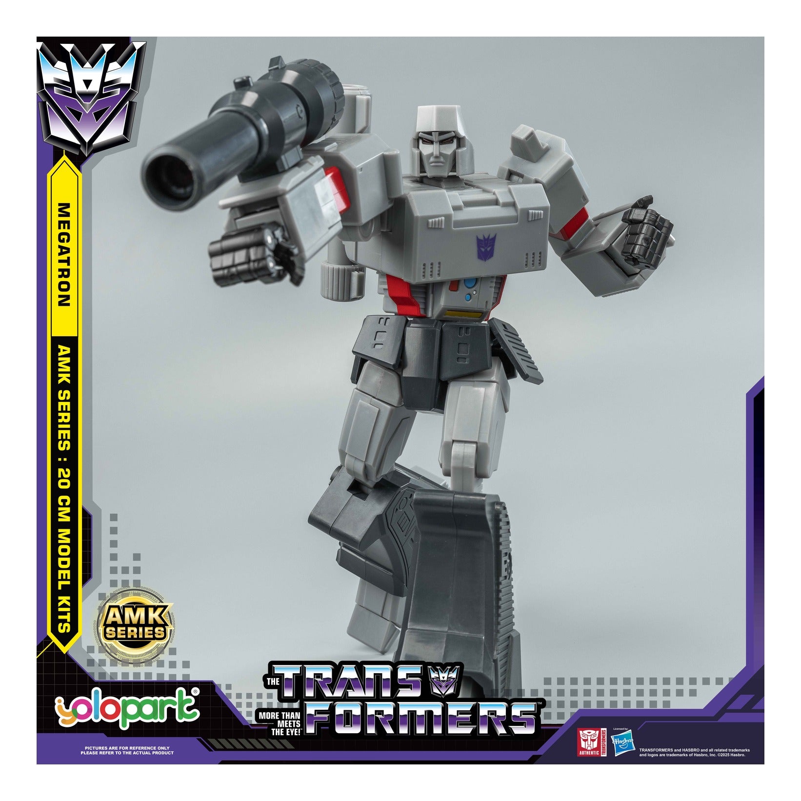 Yolopark Transformers Generation One Megatron 20cm Model Kit