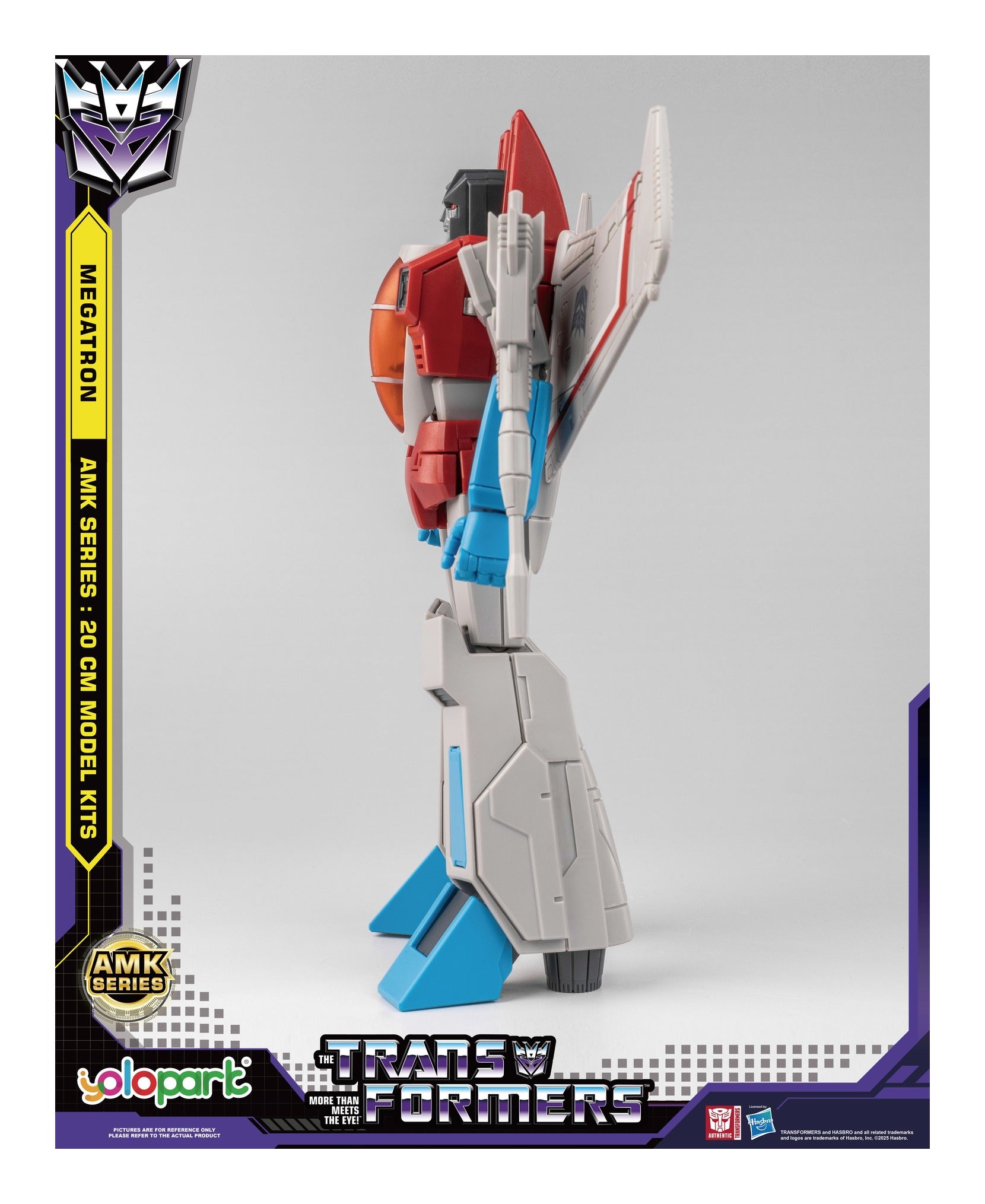 Yolopark Transformers Generation One AMK Starscream 19cm Model Kit