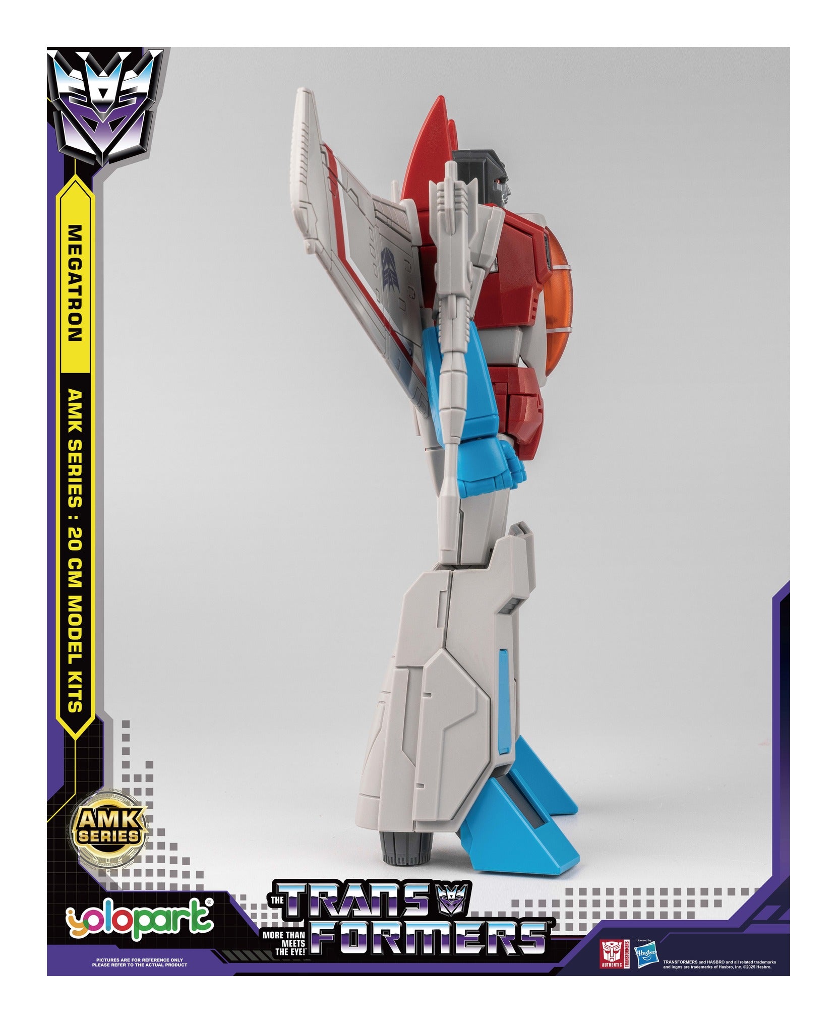 Yolopark Transformers Generation One AMK Starscream 19cm Model Kit