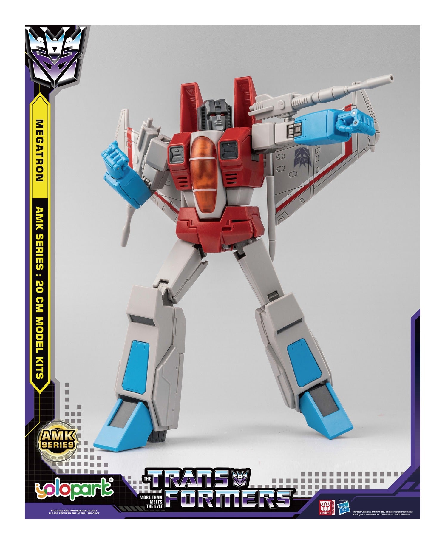 Yolopark Transformers Generation One AMK Starscream 19cm Model Kit