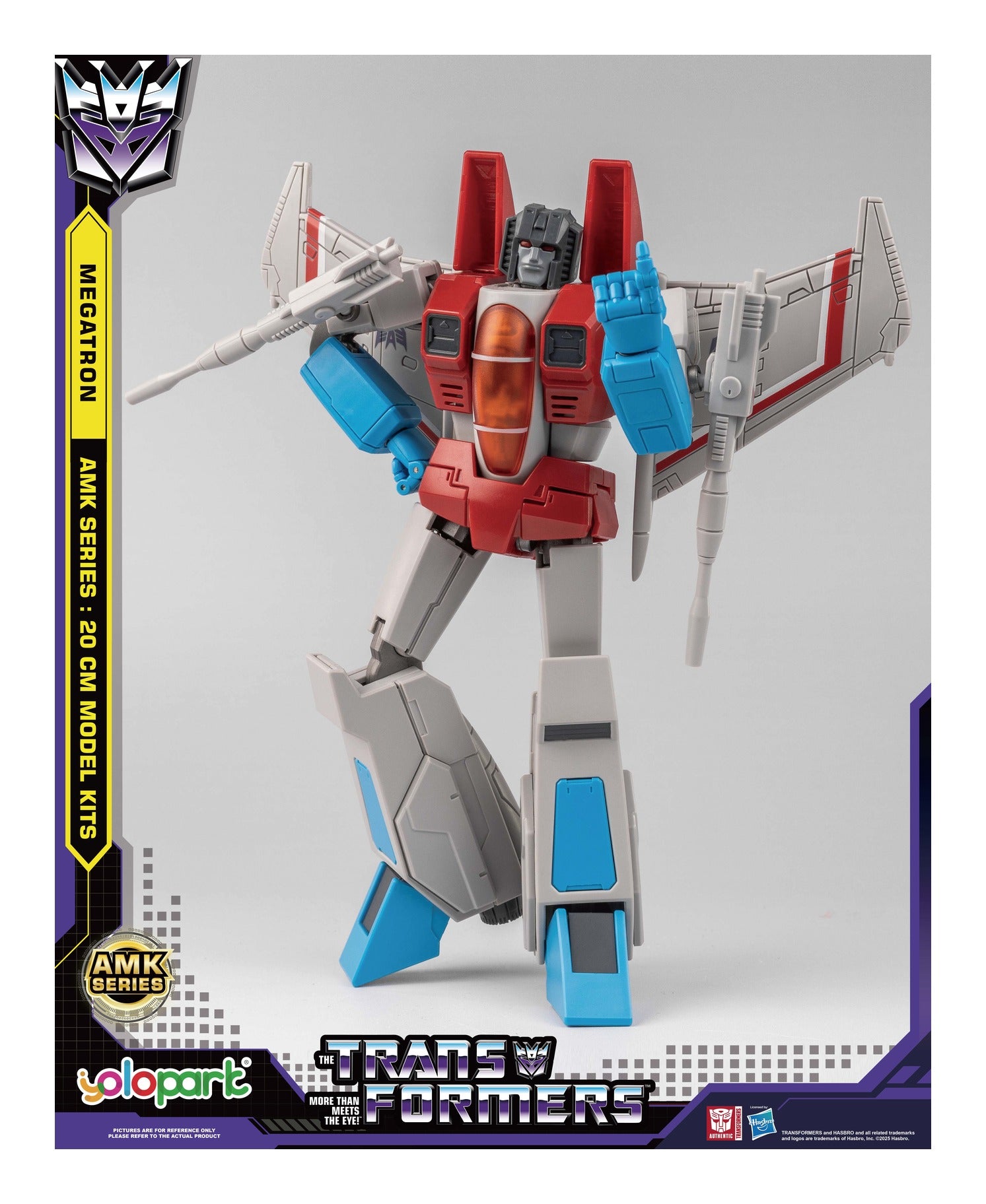 Yolopark Transformers Generation One AMK Starscream 19cm Model Kit