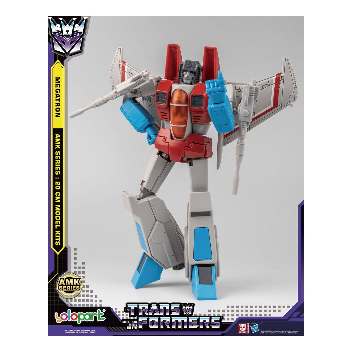 Yolopark Transformers Generation One AMK Starscream 19cm Model Kit