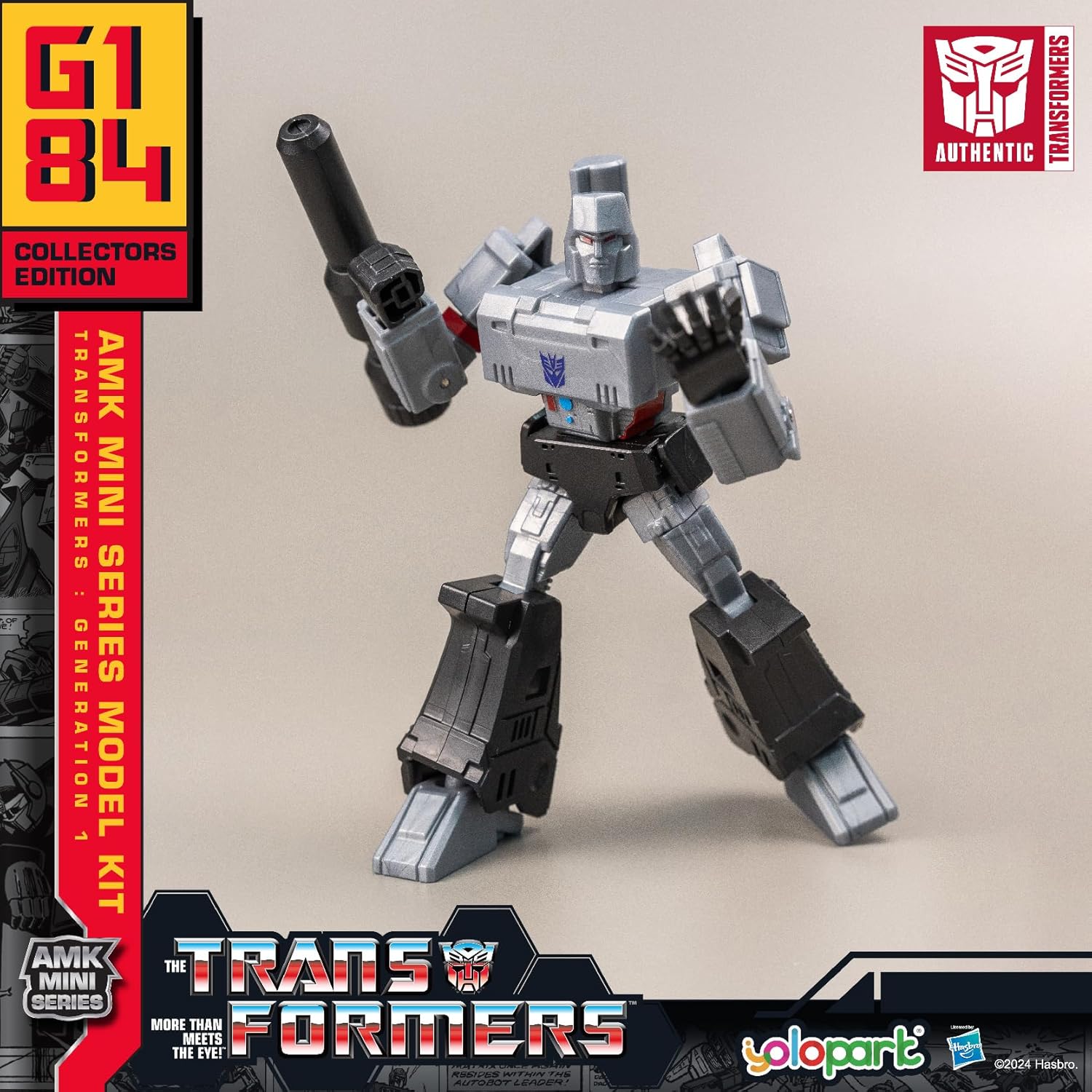 YOLOPARK Transformers Generation One AMK Mini Series 6-Pack Model Kit Set
