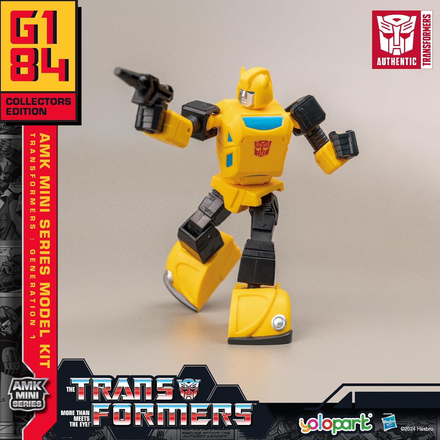YOLOPARK Transformers Generation One AMK Mini Series 6-Pack Model Kit Set