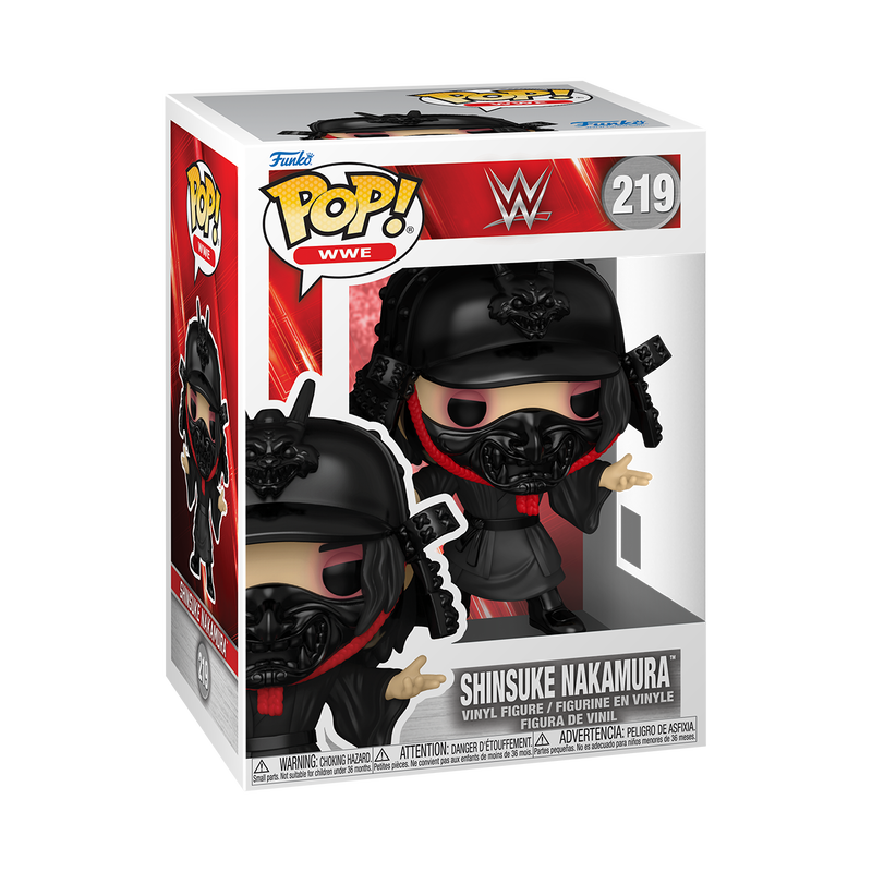 Funko Pop! WWE Shinsuke Nakamura Vinyl Figure #219 (1 in 6 Chance of Chase)