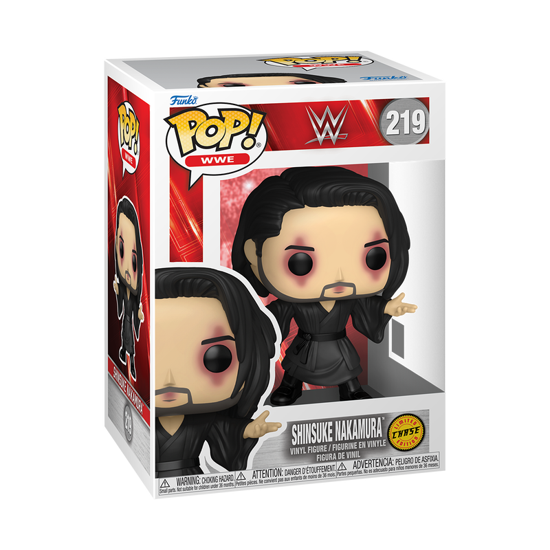 Funko Pop! WWE Shinsuke Nakamura Vinyl Figure #219 (1 in 6 Chance of Chase)