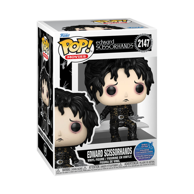 Funko Pop! Movies Edward Scissorhands Sitting Shelf Sitter Vinyl Figure #2147