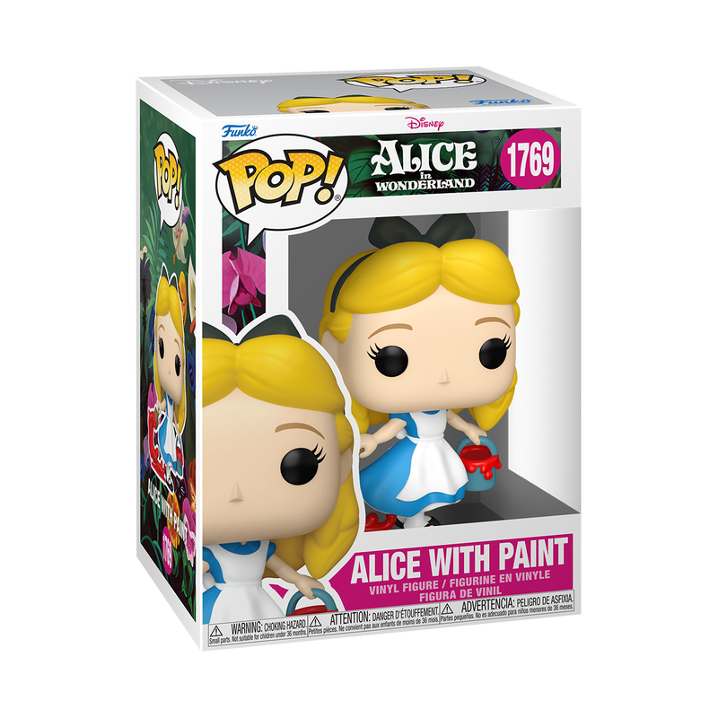 Funko Pop! Disney Alice in Wonderland Alice with Paint Vinyl Figure #1769