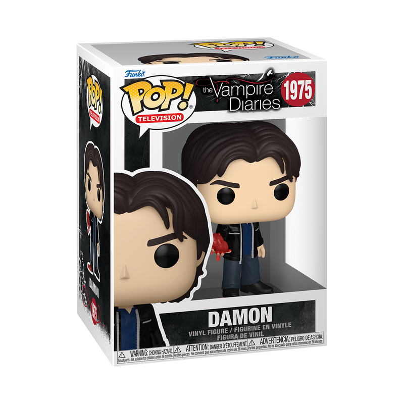 Funko Pop! The Vampire Diaries Damon Salvatore #1975 (1 in 6 Chance of Chase)
