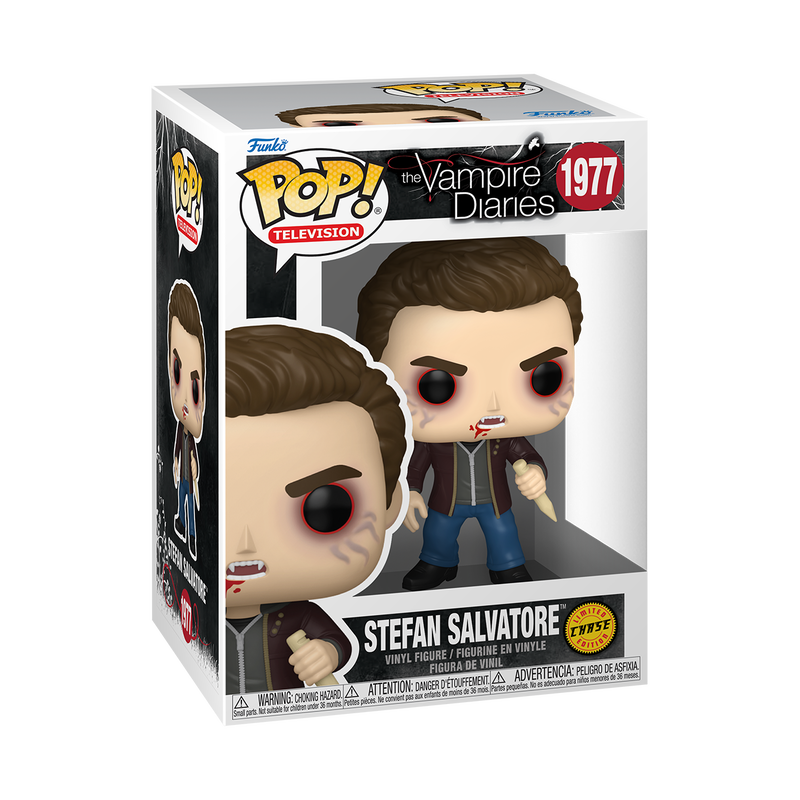 Funko Pop! The Vampire Diaries Stefan Salvatore Vinyl Figure #1977 (1 in 6 Chance of Chase)