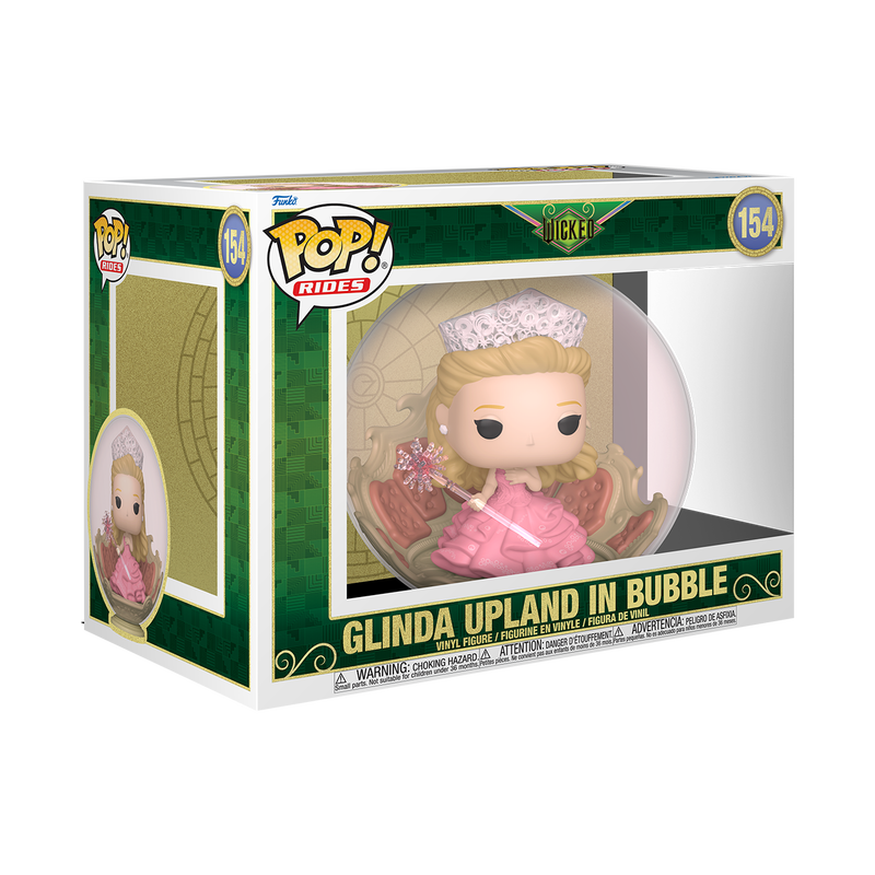 Funko Pop! Rides Wicked Glinda Upland in Bubble Vinyl Figure #154