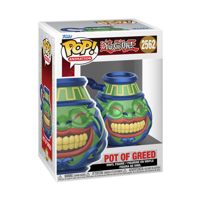 Funko Pop! Animation Yu-Gi-Oh! Pot of Greed Vinyl Figure #2562