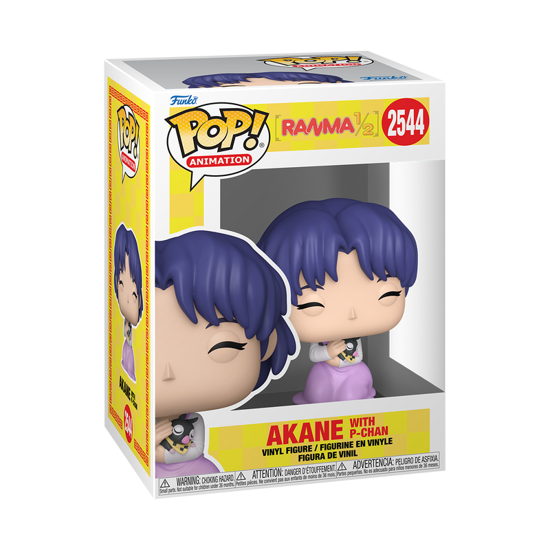 Funko Pop! Animation Ranma ½ Akane with P-Chan Vinyl Figure #2544