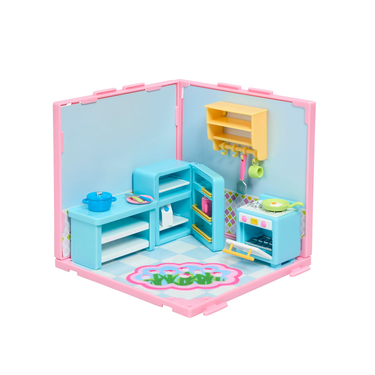 Suite Spaces Kitchen Set Modular Dollhouse Playset
