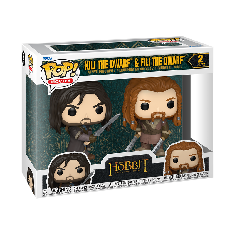Funko Pop! The Hobbit Kili & Fili Vinyl Figure 2-Pack