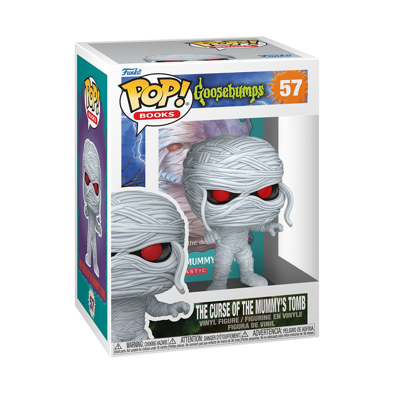 Funko Pop! Books Goosebumps The Curse of the Mummy's Tomb Vinyl Figure #57