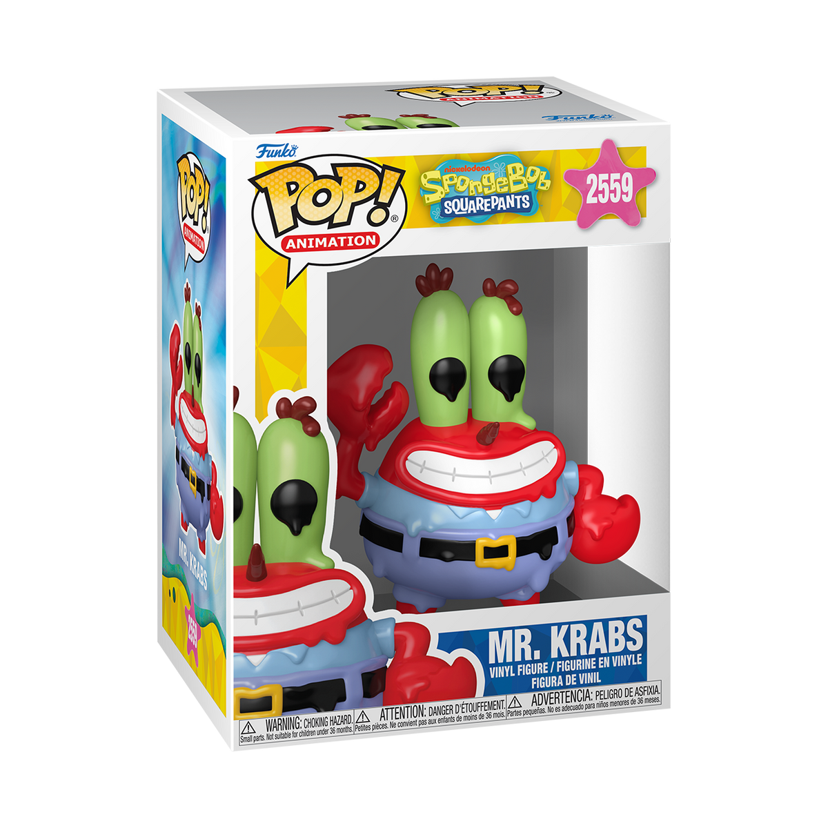 Funko Pop! Animation SpongeBob SquarePants Mr. Krabs (Melting) Vinyl Figure #2559