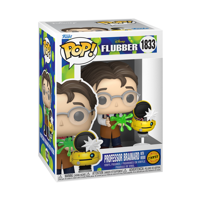 Funko Pop! & Buddy Disney Flubber Professor Brainard with Weebo (1 in 6 Chance of Chase)