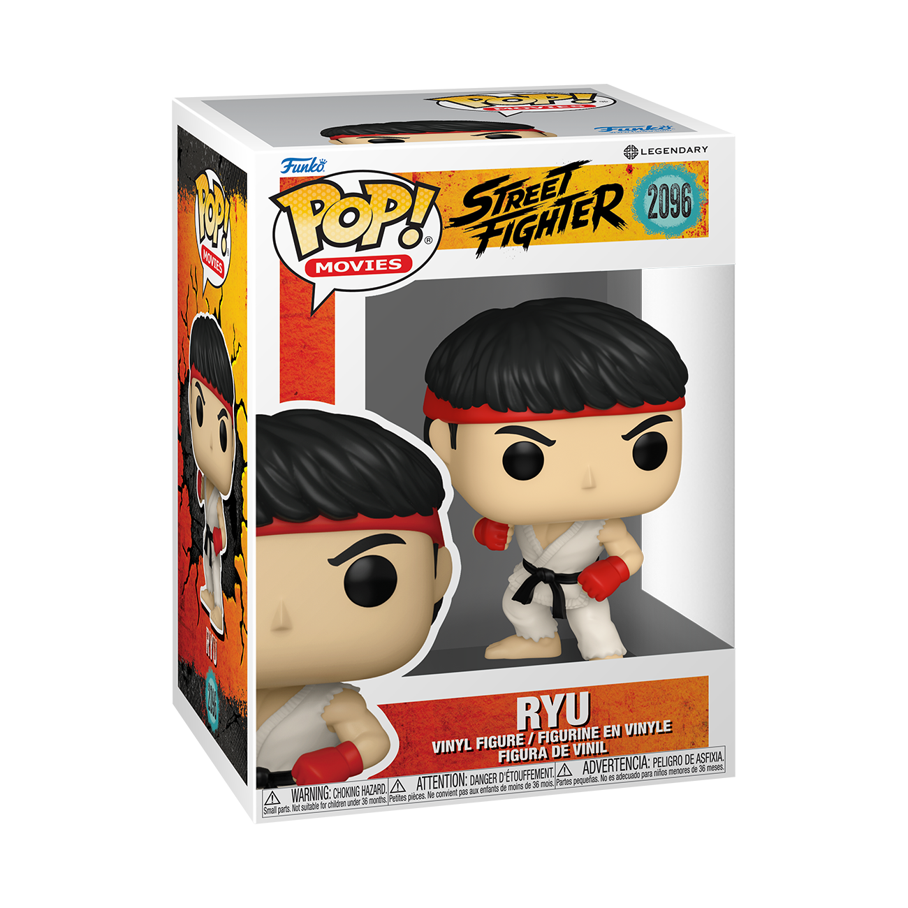 Funko Pop! Movies Street Fighter Ryu Vinyl Figure #2096
