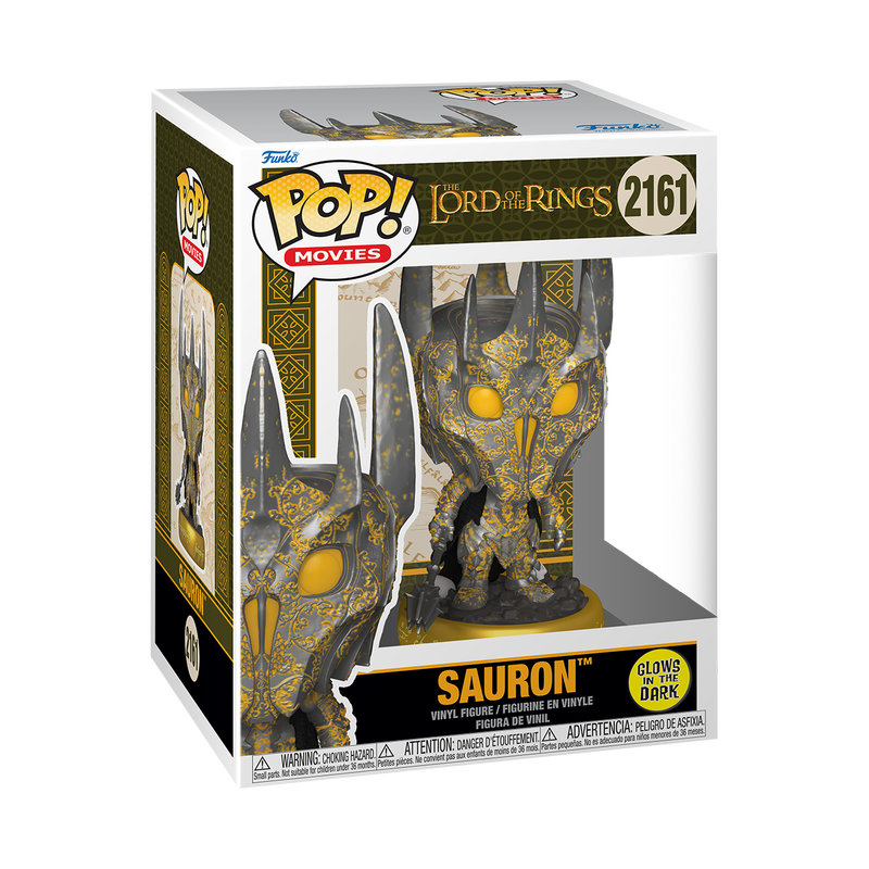 Funko Pop! Premium The Lord of the Rings Sauron with Weapon Glow Figure