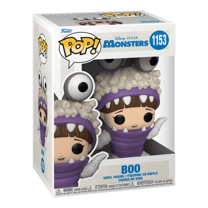 Funko Pop! Disney Pixar Monsters, Inc. 20th Anniversary Boo with Hood Up Vinyl Figure 1153