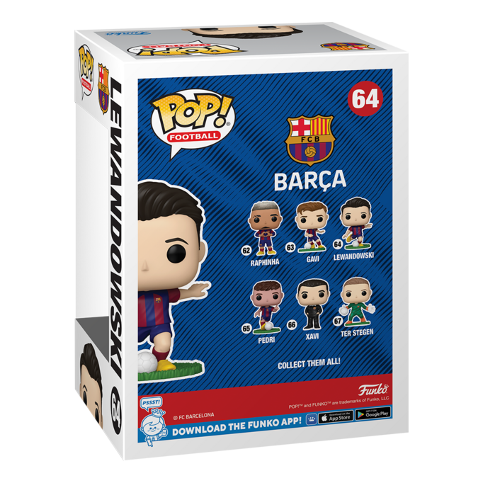 Funko Pop! Football FC Barcelona Robert Lewandowski Vinyl Figure #64