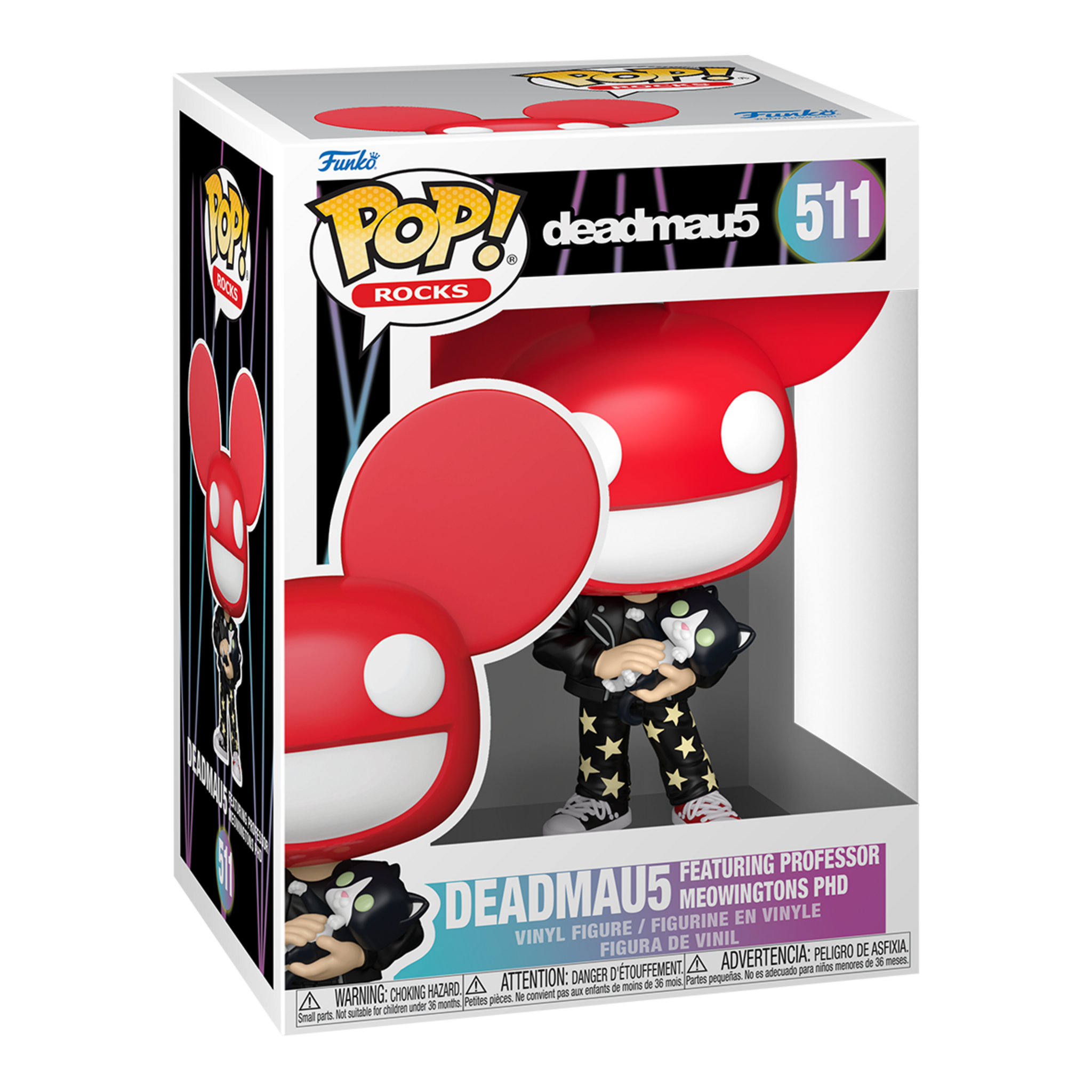 Funko Pop! Rocks deadmau5 Featuring Professor Meowingtons PhD #511