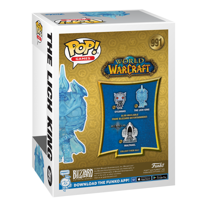 Funko Pop! Games World of Warcraft The Lich King #991 Vinyl Figure