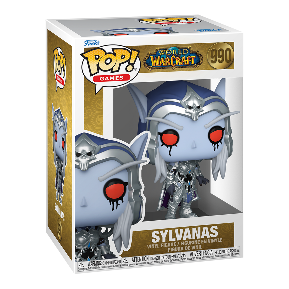 Funko Pop! Games World of Warcraft Sylvanas Vinyl Figure #990 with Chase