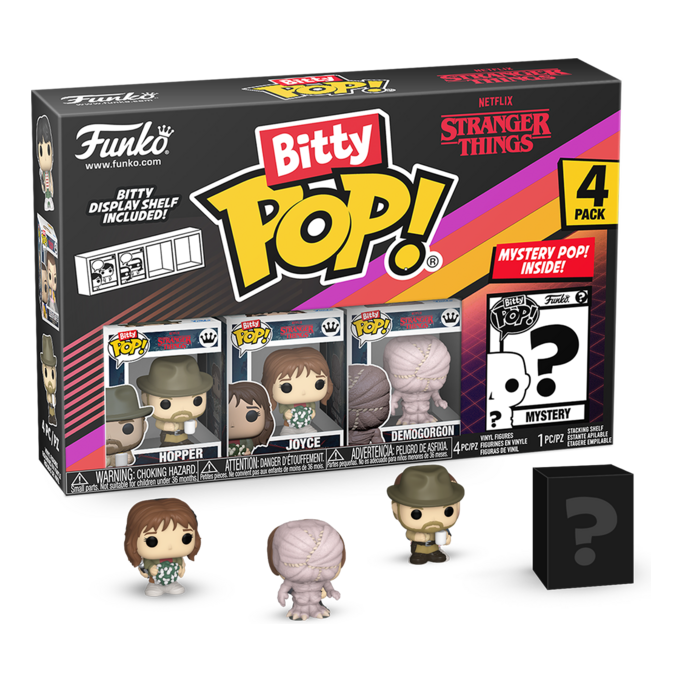 Funko Bitty POP! Stranger Things Hopper 4-Pack