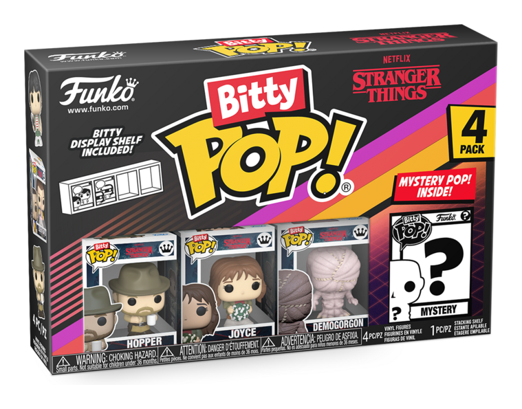 Funko Bitty POP! Stranger Things Hopper 4-Pack
