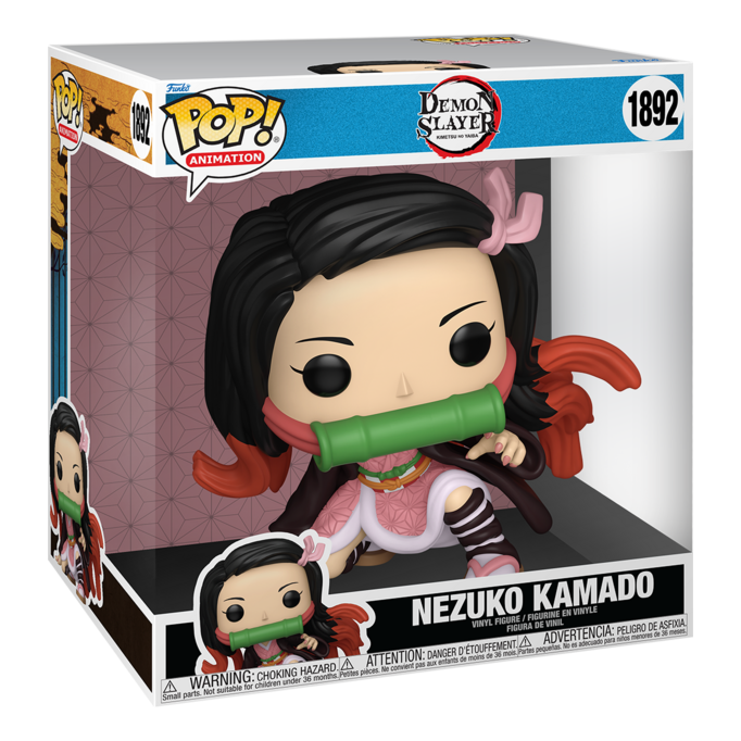 Funko Pop! Jumbo Demon Slayer Nezuko Kamado 10-Inch Vinyl Figure