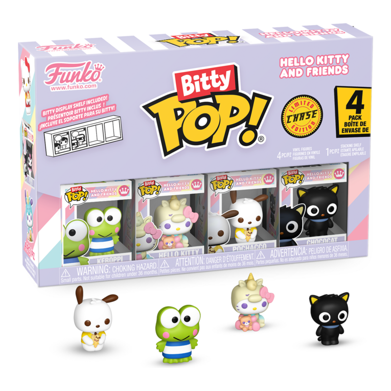 Funko Bitty POP! Sanrio Hello Kitty and Friends Keroppi 4-Pack Series 2