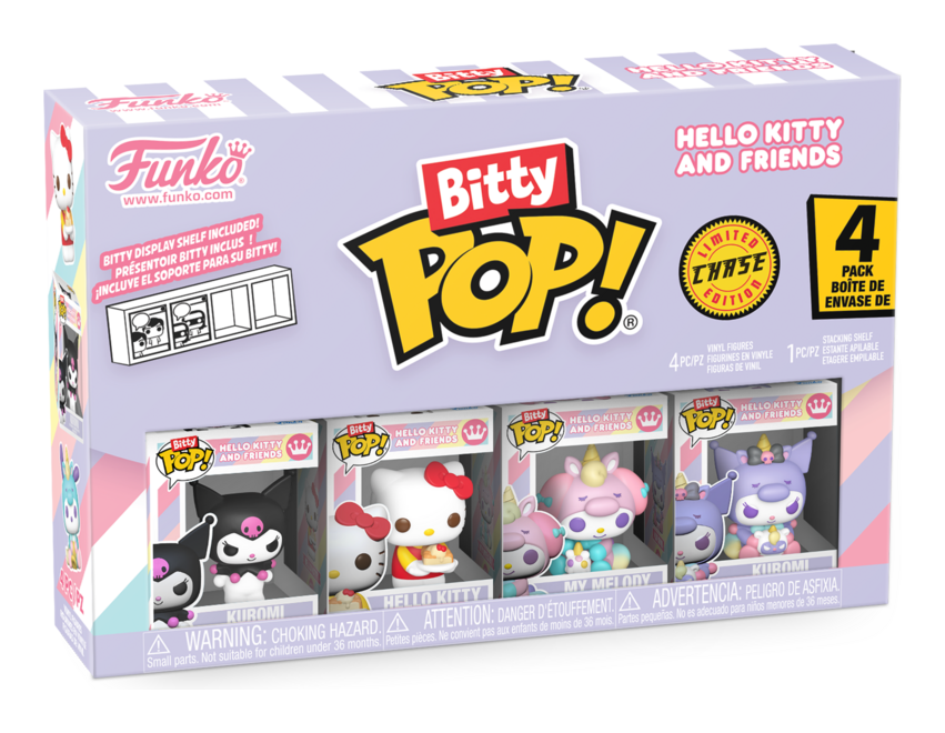 Funko Bitty POP! Sanrio Kuromi 4-Pack Series 3