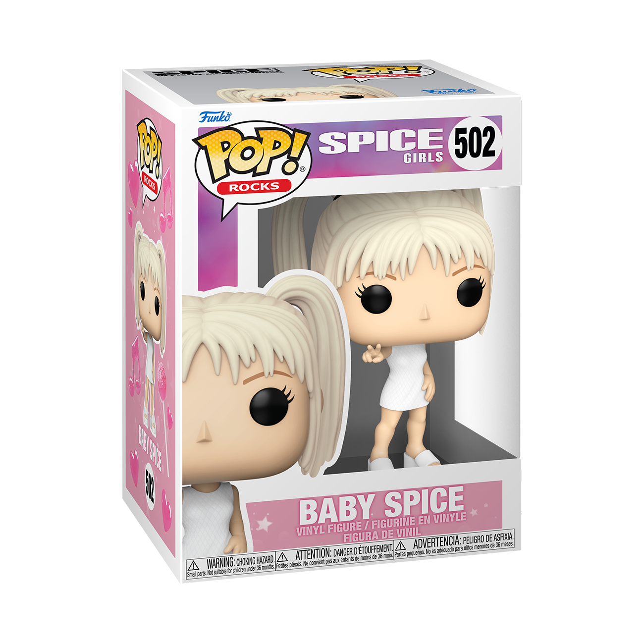 Funko Pop! Rocks Spice Girls Baby Spice Wannabe Vinyl Figure #502